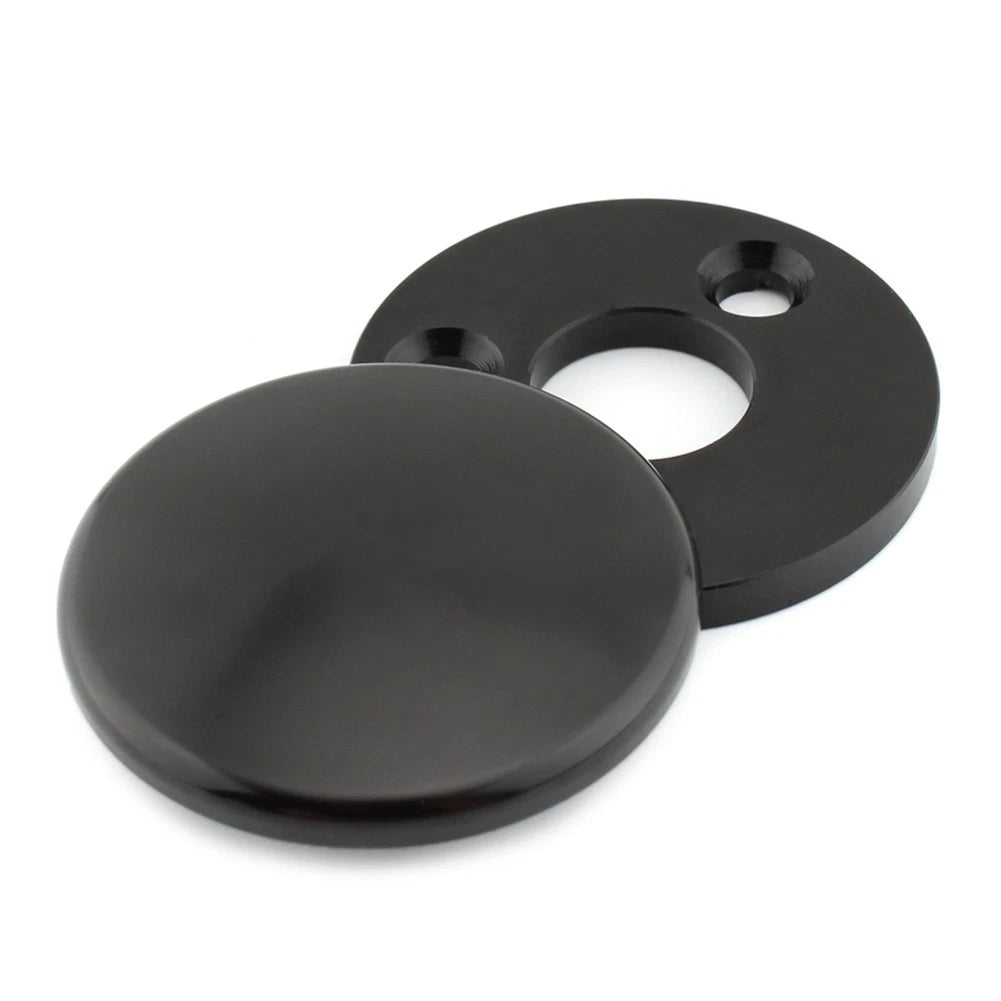 Fork Lock Cover Cap Black for Harley Road King (1994 - Present)