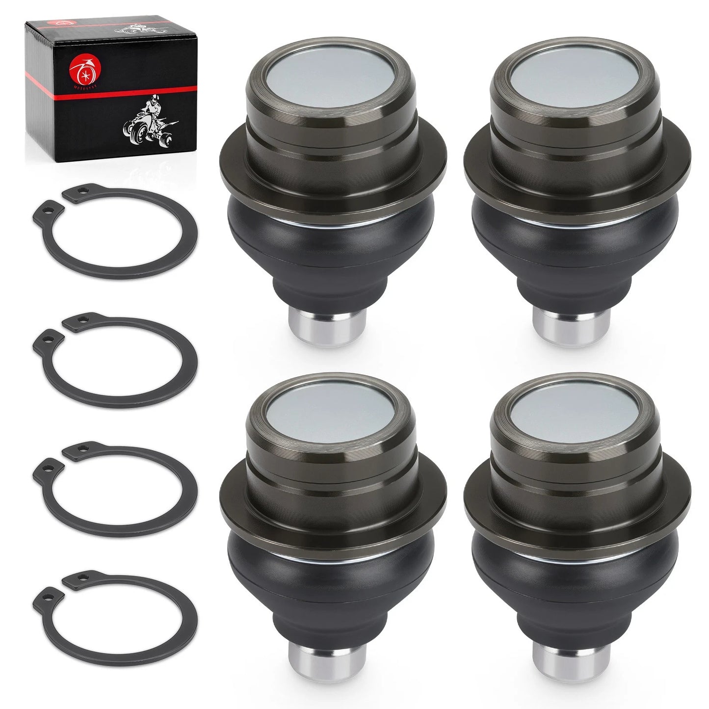 Ball Joints Set of 4 for Suzuki King Quad 400 LTA400F 4x4 (2000-2008)