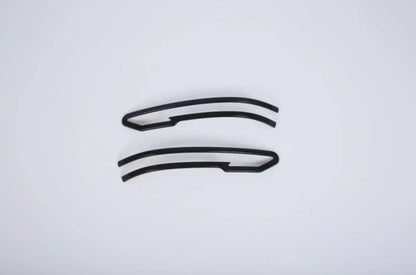 2 x Carbon Fiber Rearview Mirror Covers for Nissan Rogue X-Trail (2014-2020)