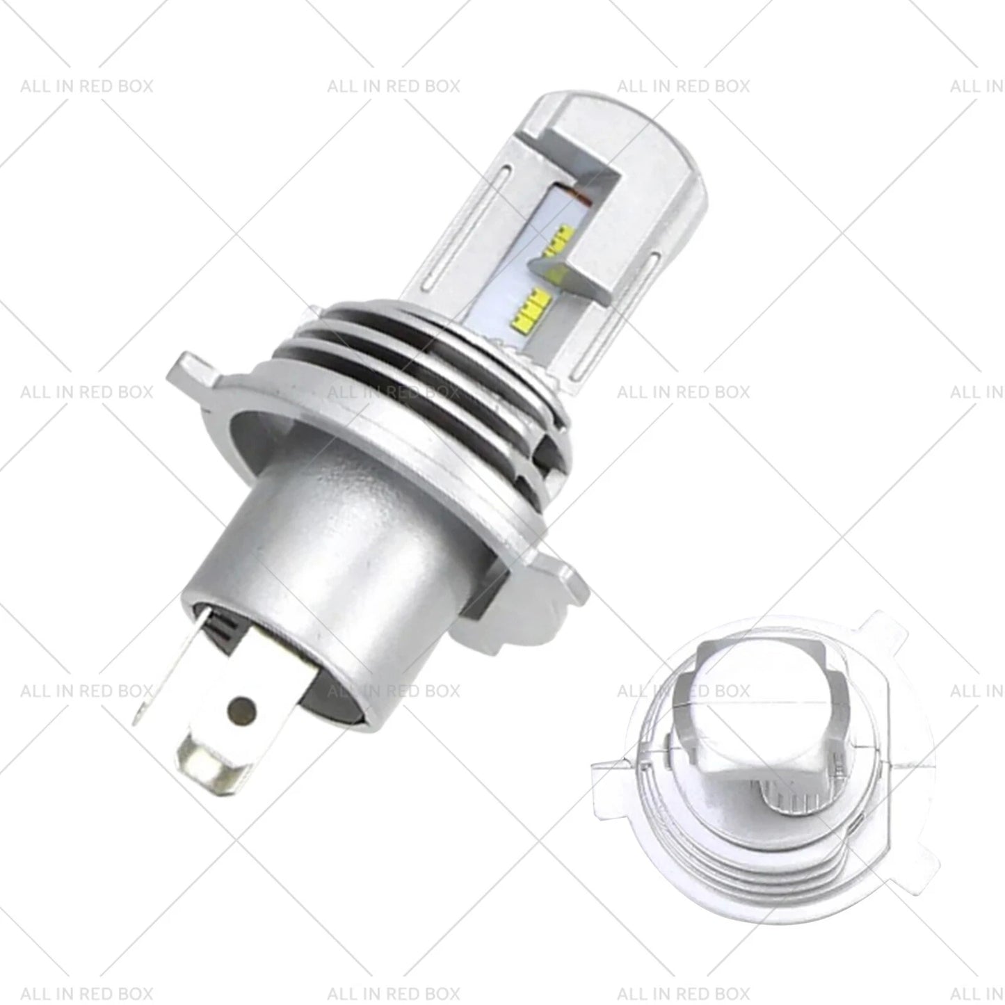 H4 LED Headlight Bulbs 6000K High Low Beam for Car