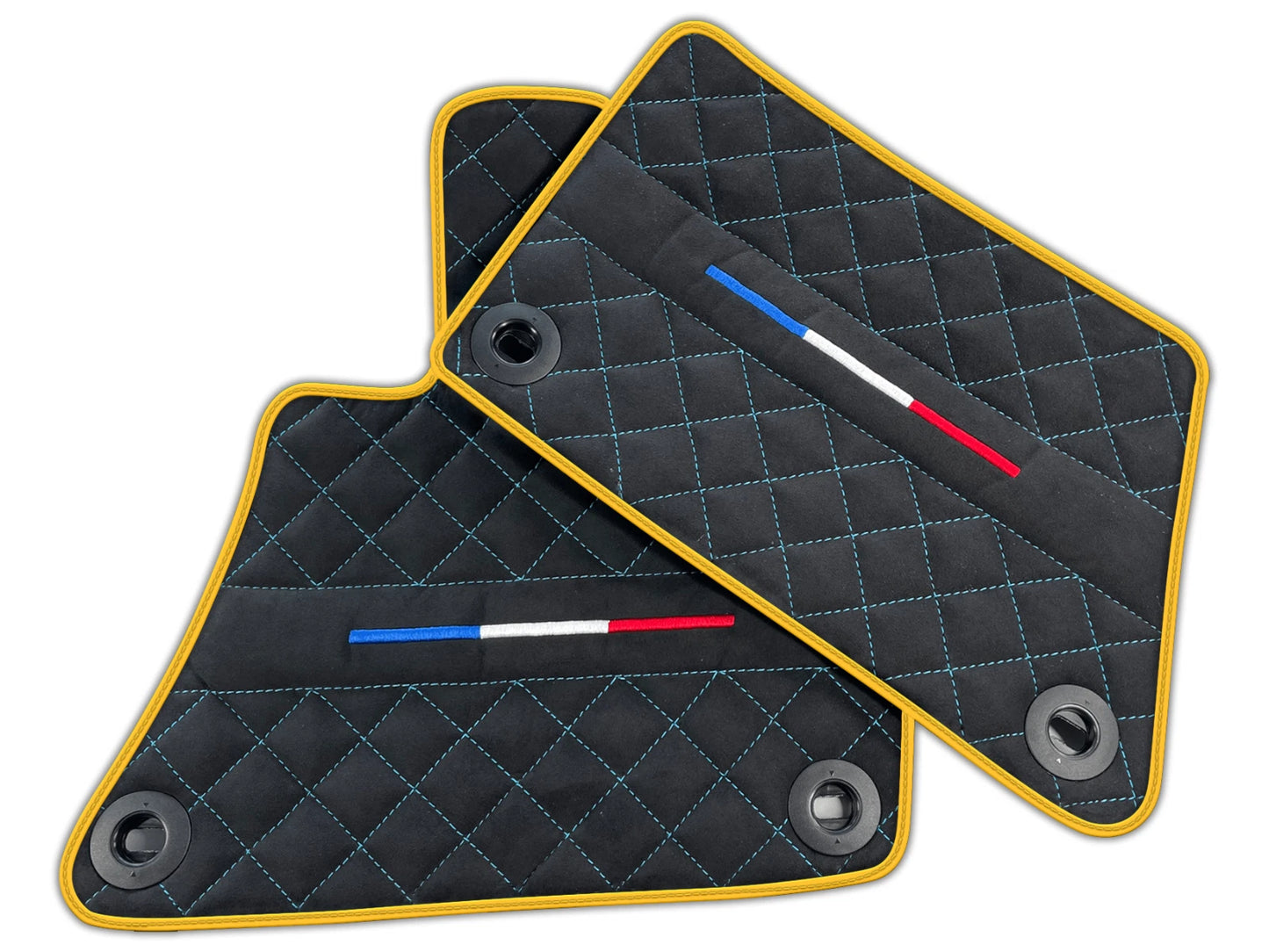 Alcantara Floor Mats for Bugatti Veyron | Various Trim Colors