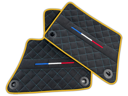 Alcantara Floor Mats for Bugatti Veyron | Various Trim Colors