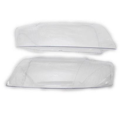 Replacement Headlight Lens Covers for Audi A4 B6 (2002-2005) 2 x Left & Right