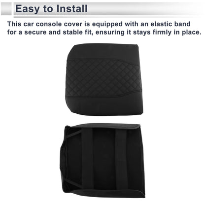 Center Console Cover for Chevrolet Silverado Black (2019 - 2025)