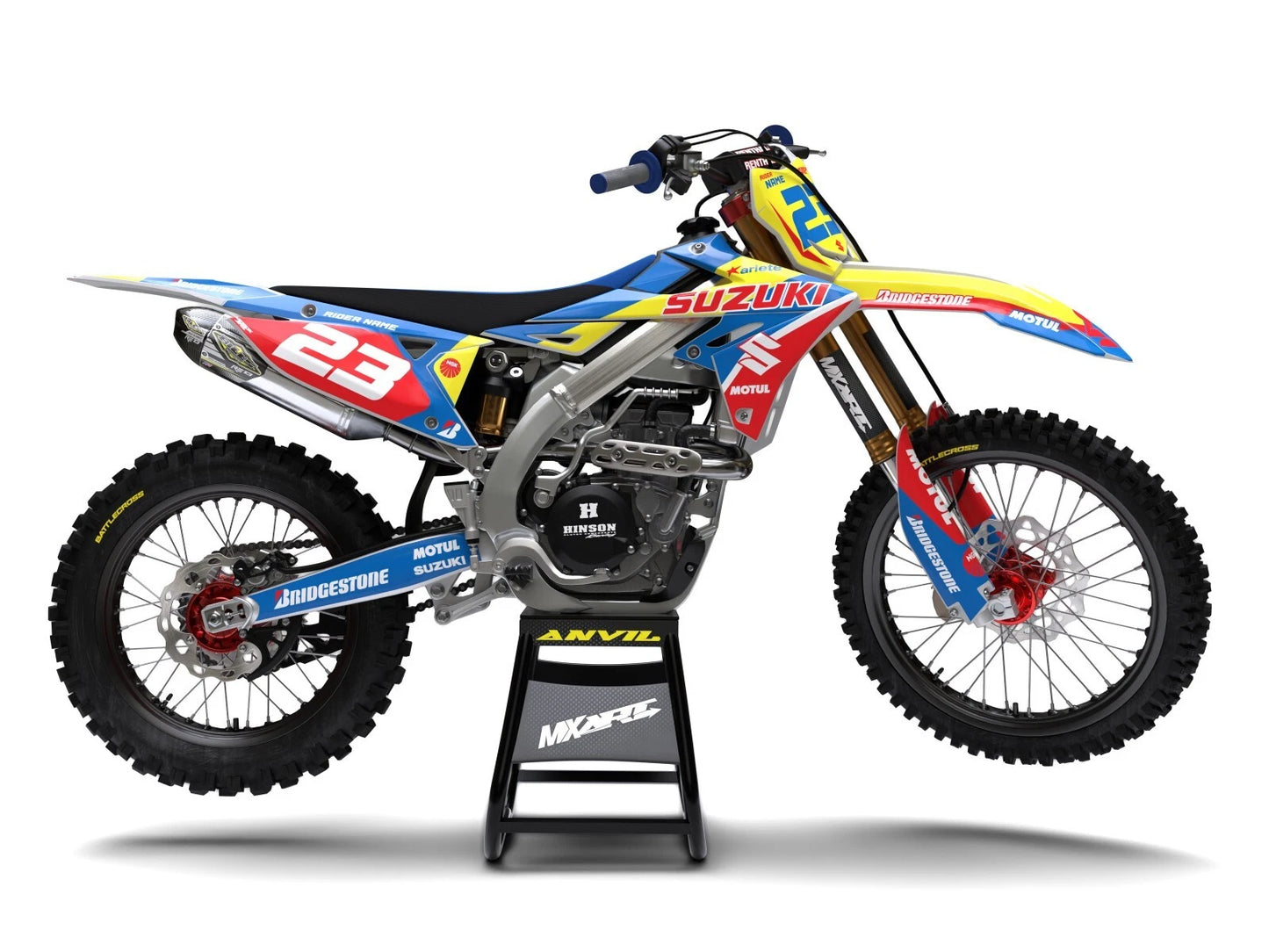 Custom Graphics Sticker Kit for Suzuki RM 85 (2000-2016)