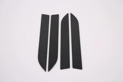 Carbon Fiber Door Handle Lid Frame Cover Trim for Tesla Model X (2017-2023) 4 x