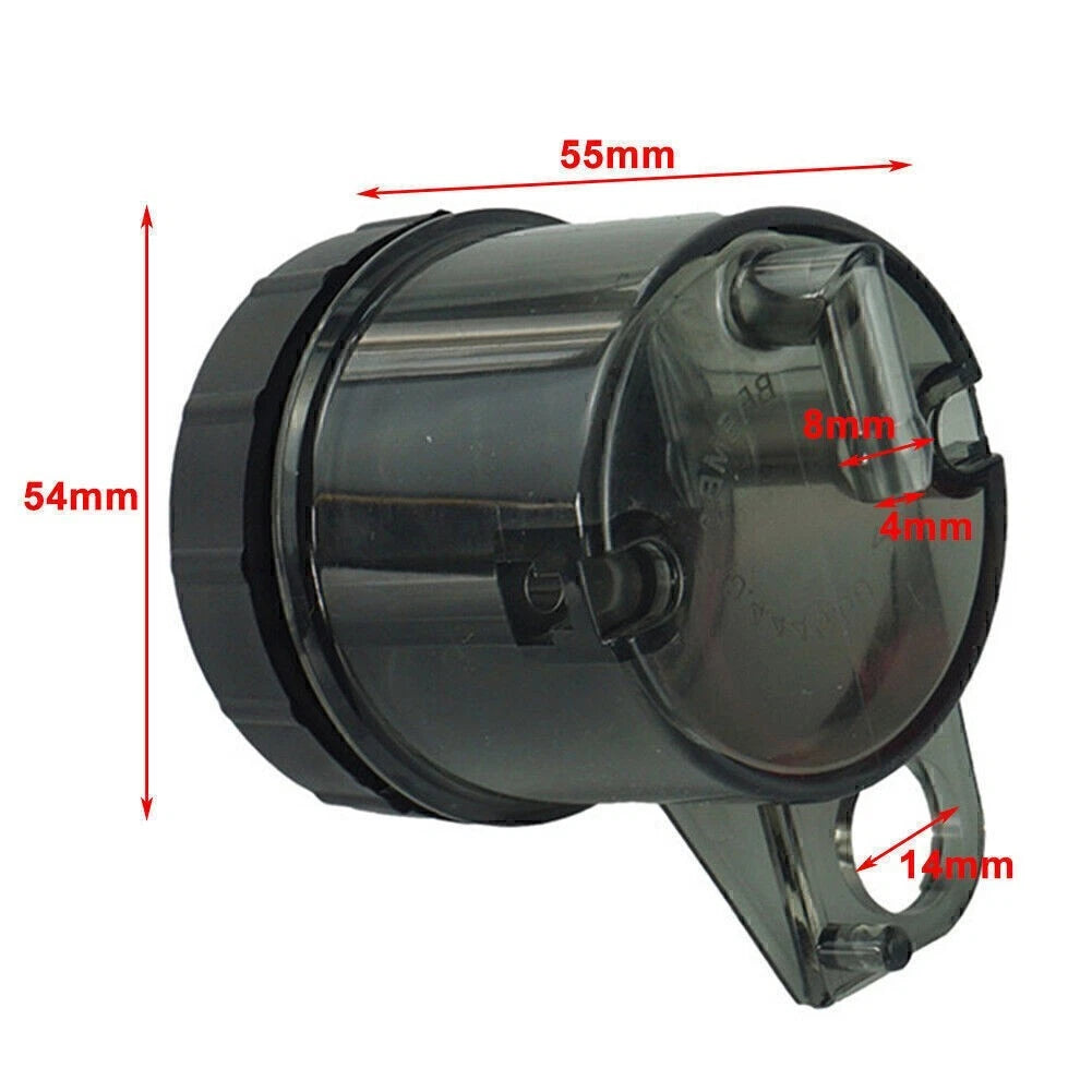 Front Brake Fluid Reservoir Oil Tank for Ducati Honda Kawasaki Universal
