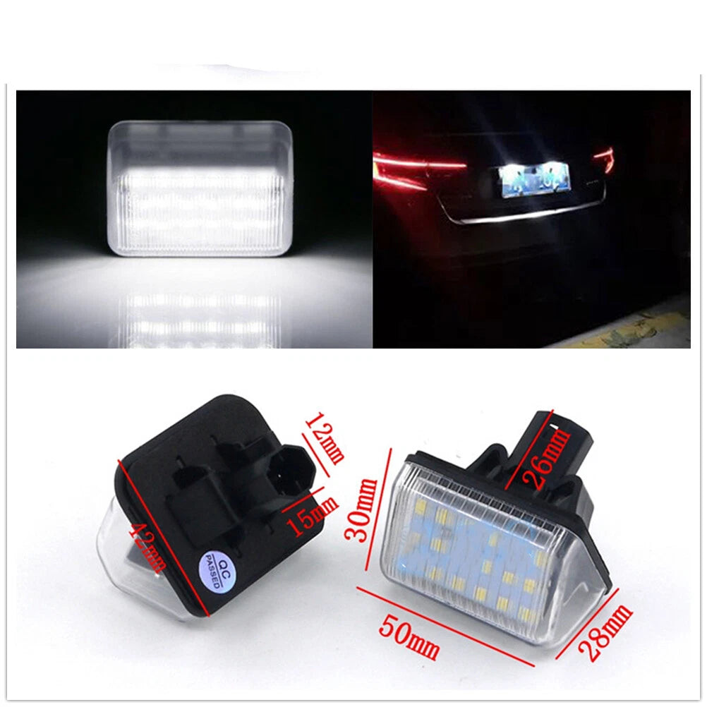 LED License Plate Light for Mazda CX-5, CX-7, Speed 6 (2012-2017)