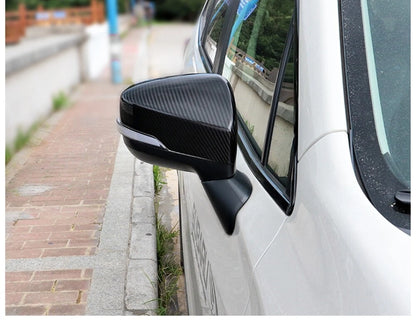 Rear Mirror Cover Cap for 2017-20 Subaru Impreza XV Legacy Outback Carbon Fiber