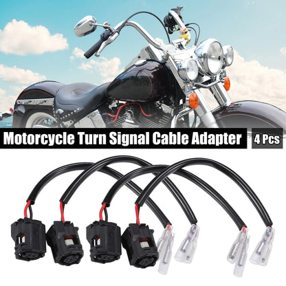 Turn Signal Cable Adapters 4 x Connectors for Yamaha MT-10