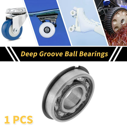 12x28x8mm Deep Groove Ball Bearings for Scooter Skateboard Wheel
