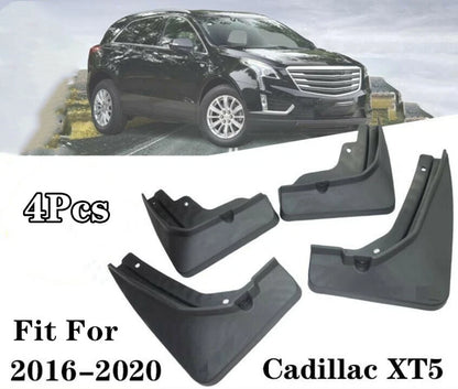 4PCS Splash Guards Mud Flaps Fender for Cadillac XT5 (2016–2019)