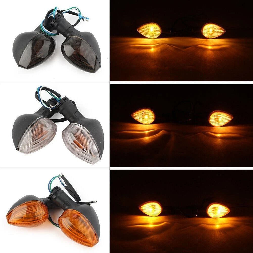 Amber Turn Signal Indicator Lights for Yamaha YZF R1 R6S R125 R25 MT-03 NT-07