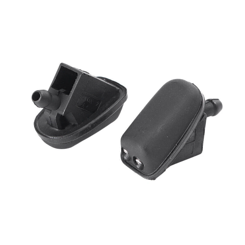 Windscreen Wiper Spray Jet Nozzle for Ford Fiesta (2001-2008) Black