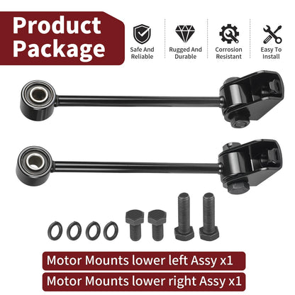Heavy Duty Motor Mounts for Yamaha Banshee 350 YFZ350 (1987–2006)