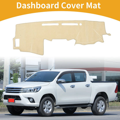 Dashboard Cover Beige for Toyota Hilux 150 Series SR SR5 (2005-2015)