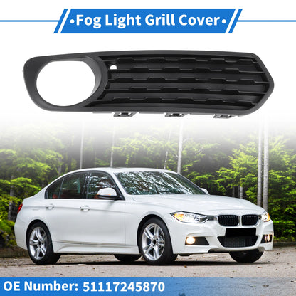 Front Right Fog Light Grill for BMW F20 F21 (2010-2012) - 1 x Light Cover