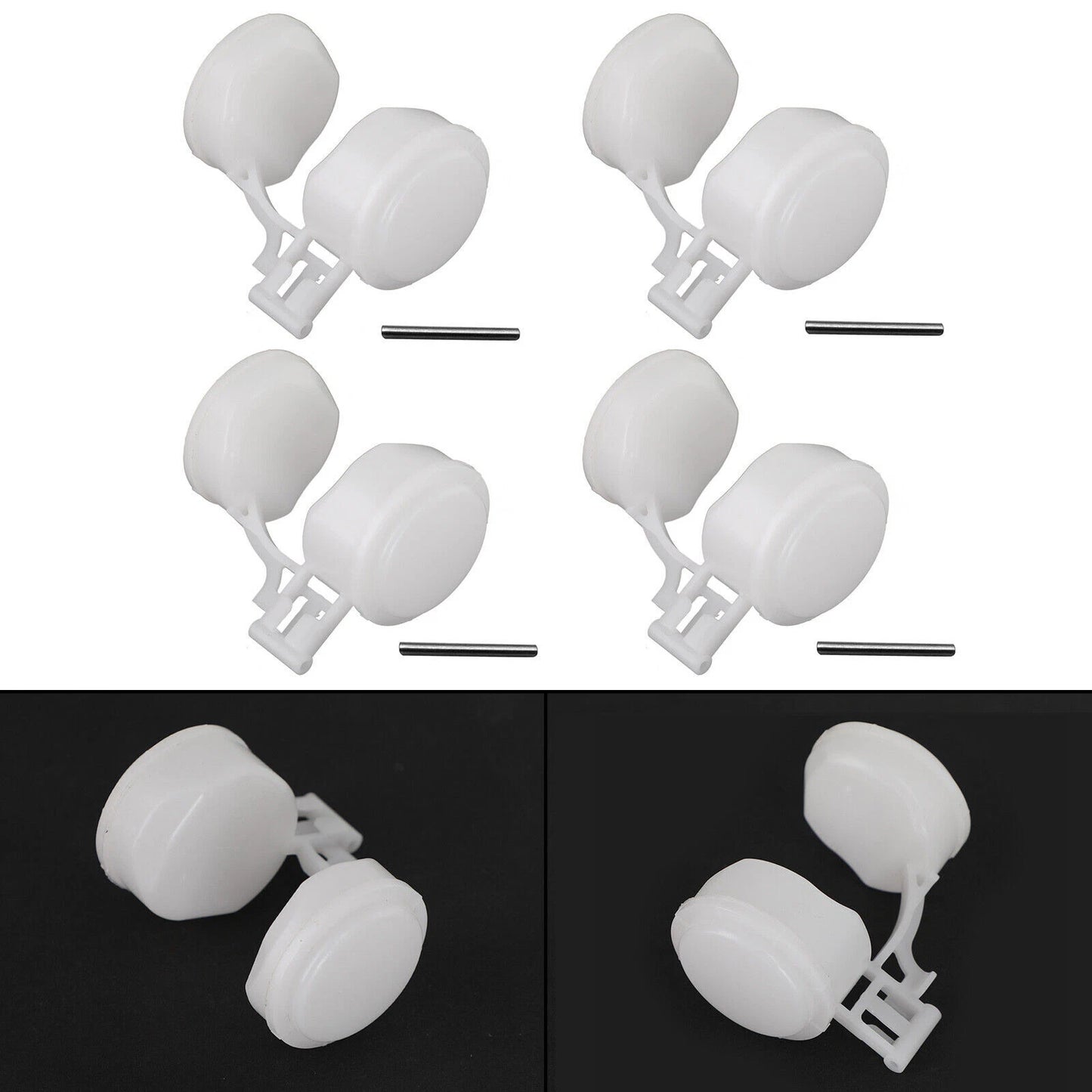 4X Carburetor Repair Kit for Honda CBR1000F, CB1000, VFR750F, VF750 (1987-1997)