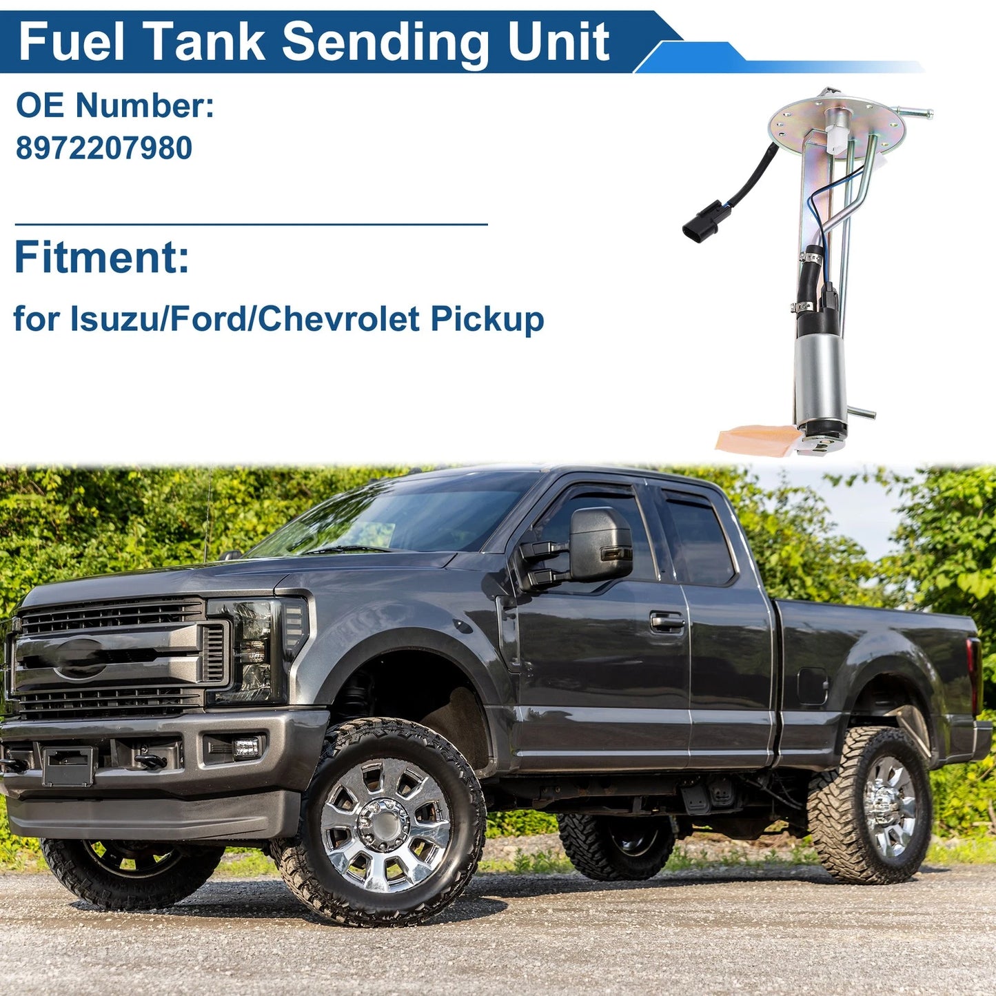 Fuel Level Sending Unit Module for Isuzu / Chevrolet Pickup
