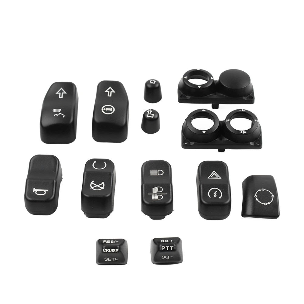 Hand Control Switch Housing Cover for Harley Touring FLHTC FLHX (14-23)