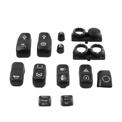 Hand Control Switch Housing Cover for Harley Touring FLHTC FLHX (14-23)