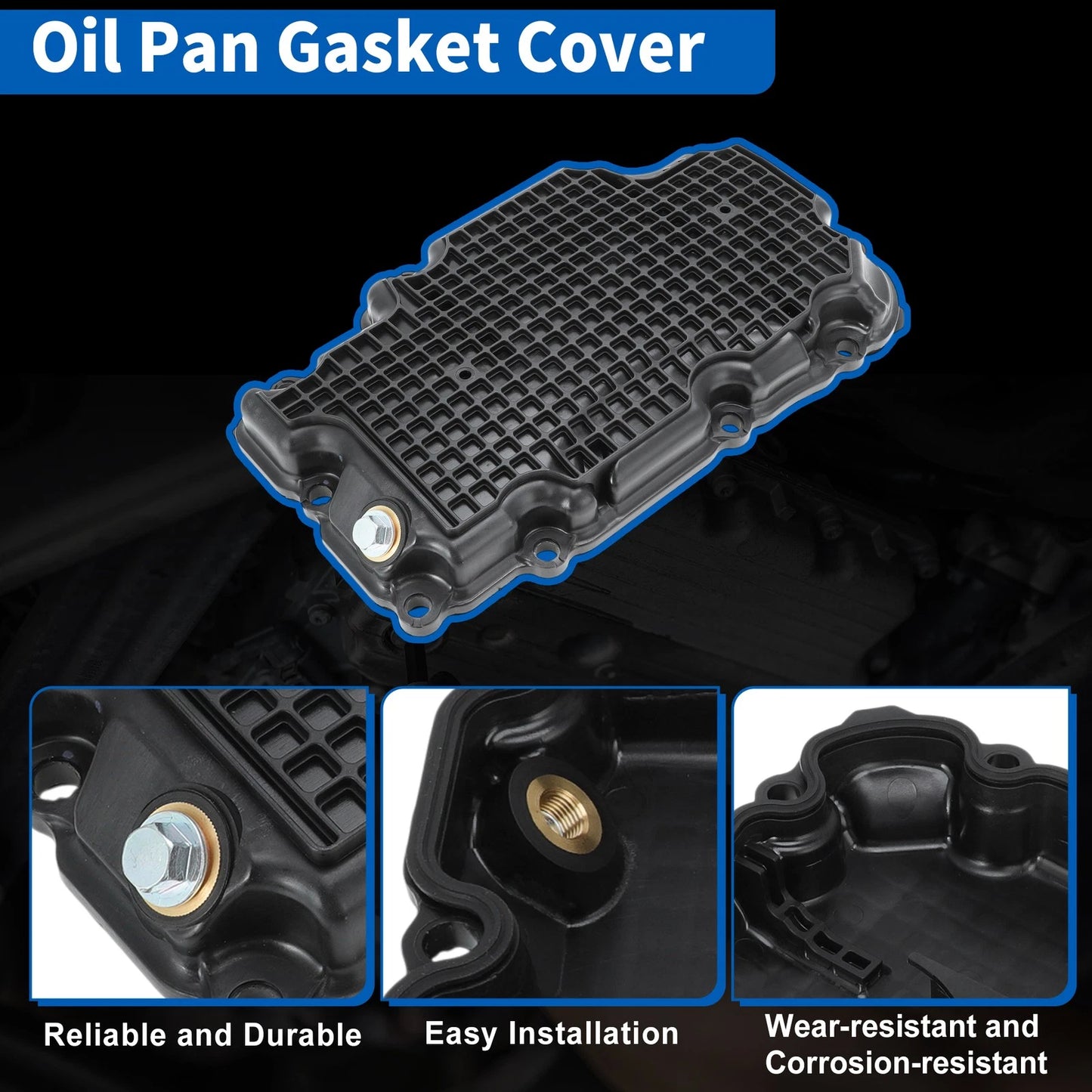 Oil Pan Gasket / Cover for INFINITI Q50 Q60 (2016-2022)