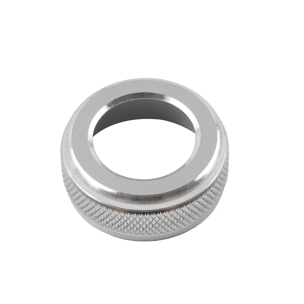 Silver Console Volume Button Switch Ring for Lexus NX250 NX350h NX450h (2022-2024)