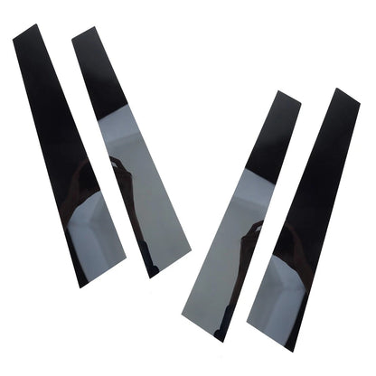4x Door Window Pillar Post Cover Trim for Hyundai Sonata (2011-2014)