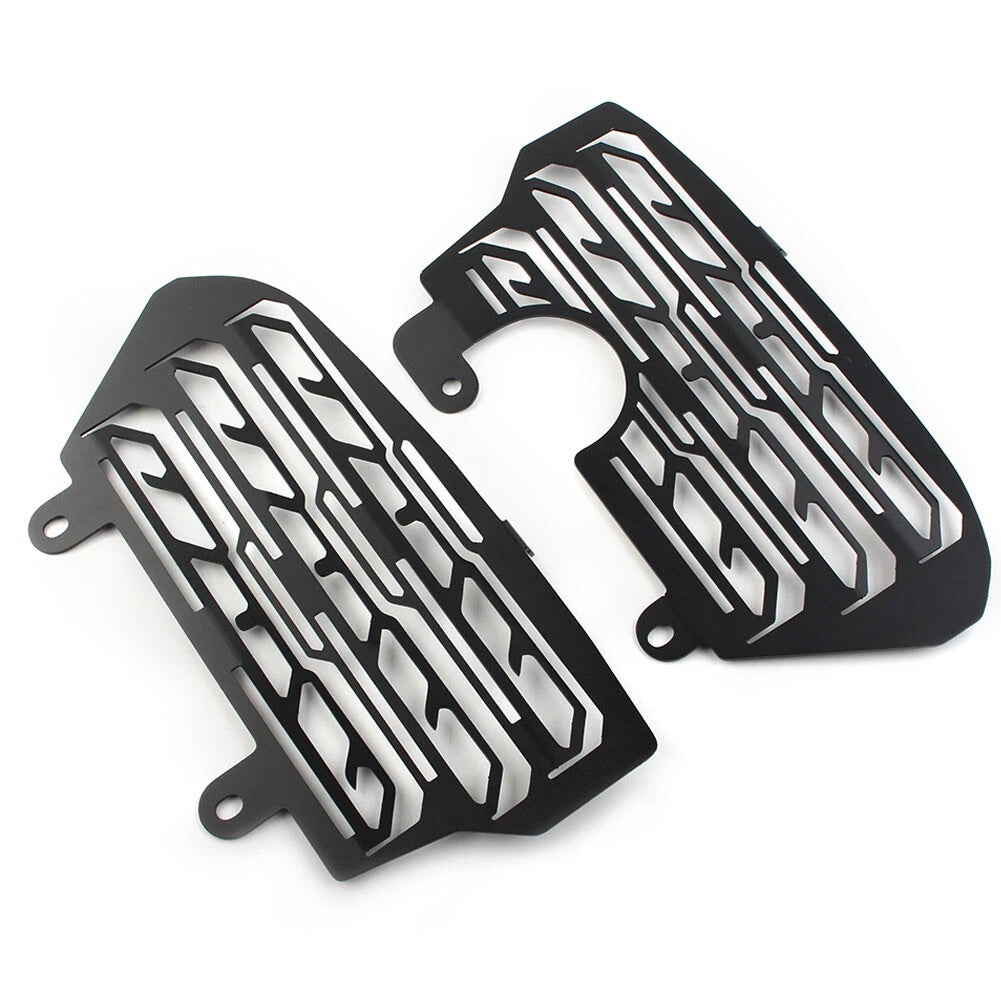 Radiator Guard Cover Grill Black for Honda CRF1000L Africa Twin (2016-2019)