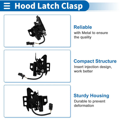Hood Latch Assembly for Chevrolet Malibu (2008 - 2012)