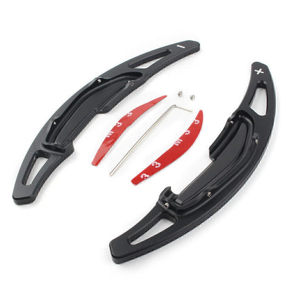 2 x Black Steering Wheel Shift Paddle Shifters for BMW M2 M3 M4 M5 M6 X5M