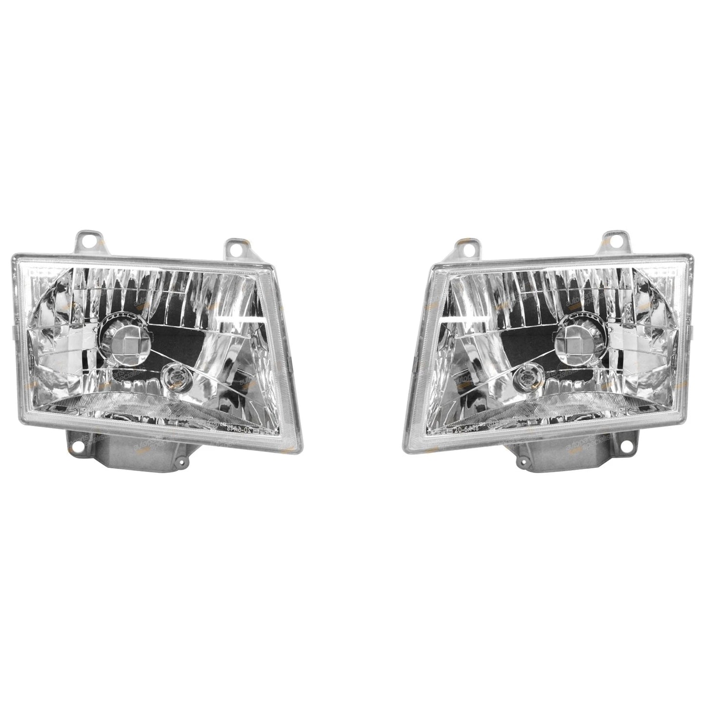 Headlights Pair LH+RH for Mazda Bravo UN B2500 B2600 Ute (2002 - 2006)