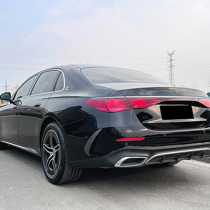 Rear Side Spoiler Cover for Mercedes Benz W214 E260 E300 AMG (2024+)
