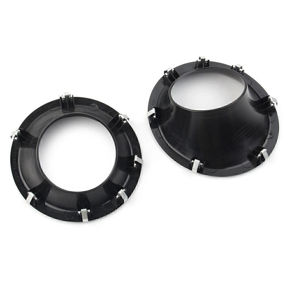 2 x Front Fog Lamp Light Bezel Covers for Land Rover LR4 (2010-2014)