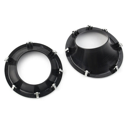 2 x Front Fog Lamp Light Bezel Covers for Land Rover LR4 (2010-2014)