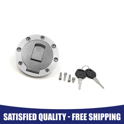 105mm Diameter Metal Cycle Fuel Tank Gas Cap Cover w 2 Keys Universal Item