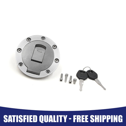 105mm Diameter Metal Cycle Fuel Tank Gas Cap Cover w 2 Keys Universal Item