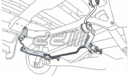 Rear Sway Bar Stabilizer for Mitsubishi Triton (2015-2018)