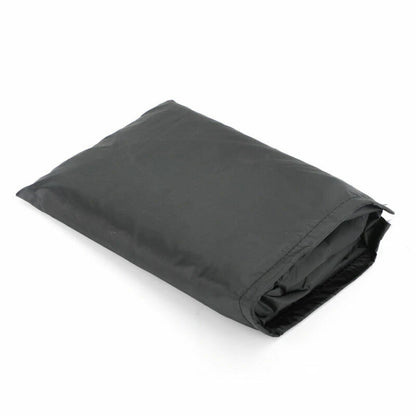 Folding Cover for Motorcycle Scooter - Black Waterproof (F3)