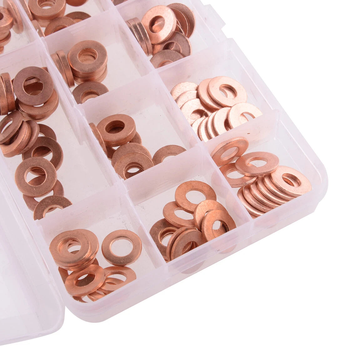 150Pcs Copper Diesel Injector Seal Rings Assortment