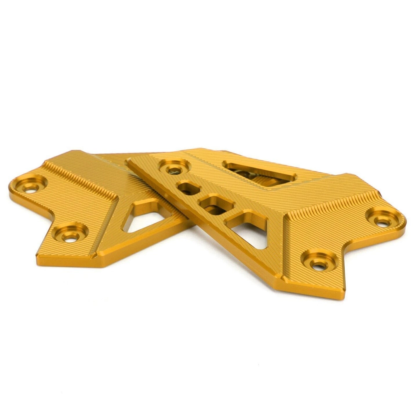 CNC Aluminum Heel Guard Set for Kawasaki Z900 (2017-2020) Gold 2 x