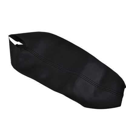 Leather Armrest Center Console Lid Cover for Black Car (2008–2012)