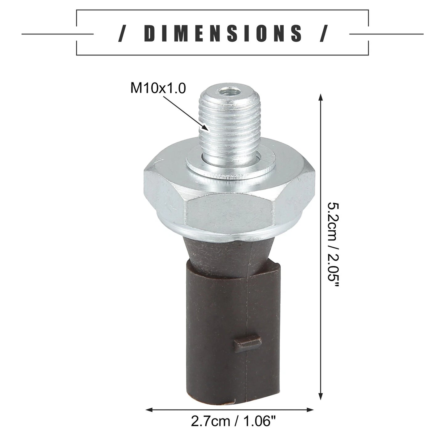 Engine Oil Pressure Sensor for Porsche Brown
