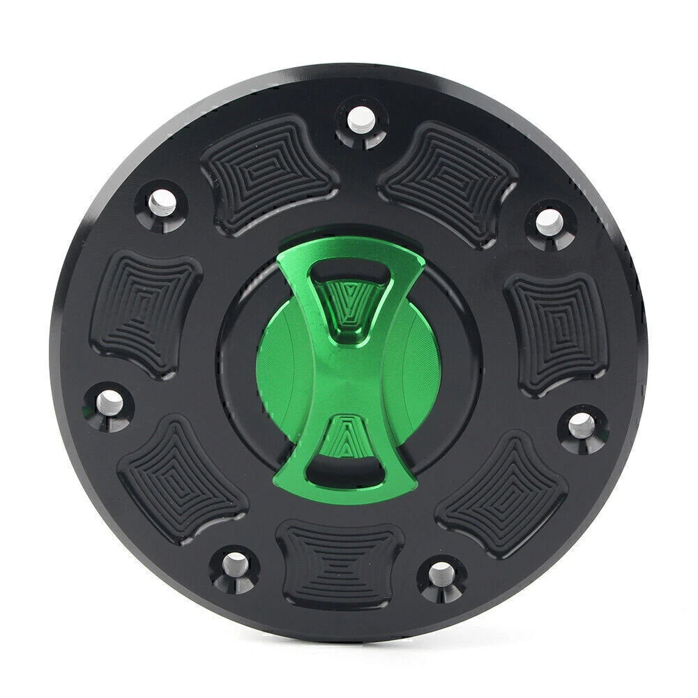 Fuel Gas Tank Cap Cover for Kawasaki Ninja ZX-6 ZX-7 ZX-9 ZRX-1100 GPZ500