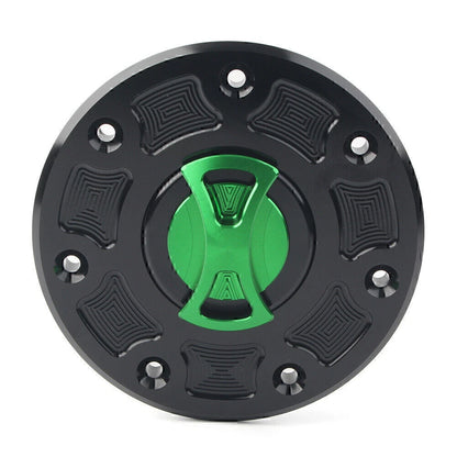 Fuel Gas Tank Cap Cover for Kawasaki Ninja ZX-6 ZX-7 ZX-9 ZRX-1100 GPZ500