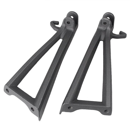 Black Rear Footrest Assembly Kit with Foot Pegs for Yamaha YZF R6 (2006-2011)