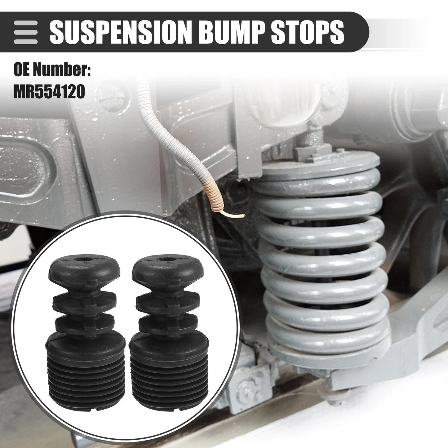 Front Shock Absorber Strut Boots for MITSUBISHI Pajero
