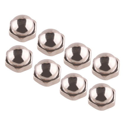 8 Pcs M10x1.25 Hex Cap Nut Domed for Suzuki Kawasaki