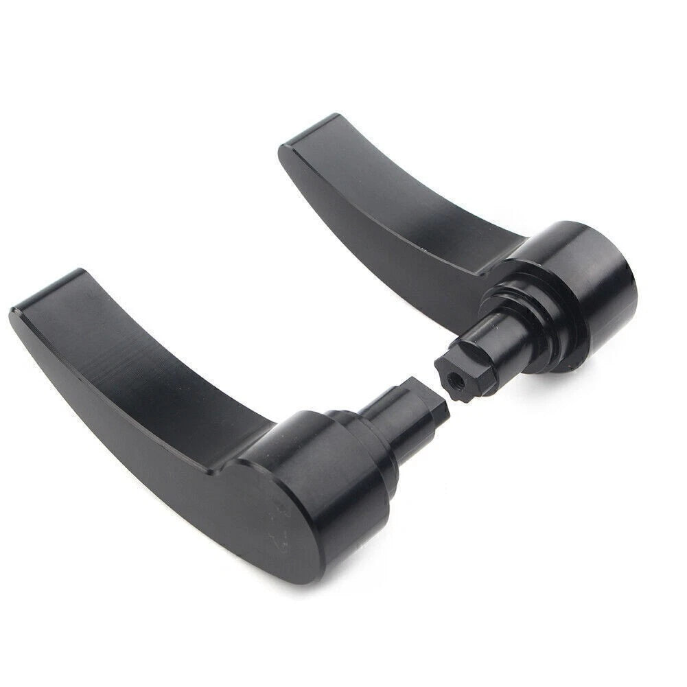 2 x Black Saddlebag Lid Lifter for Harley Touring Road King (2014-2018)