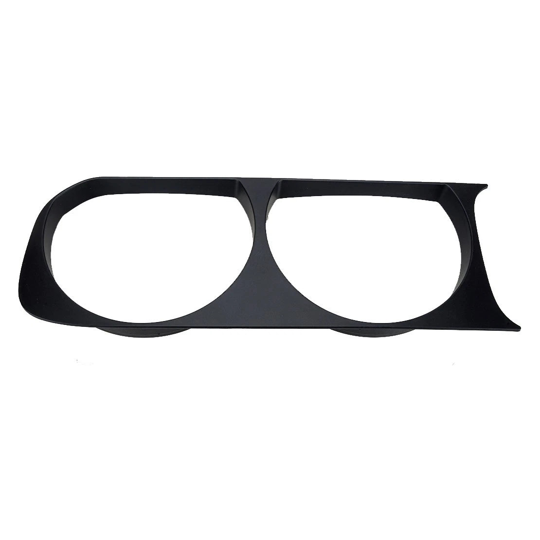 Black Headlight Cover Bezel Frame for Dodge Challenger (2015-2023)